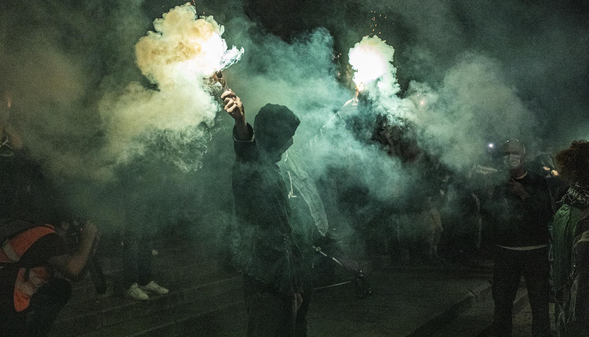 Disturbios Barcelona noviembre 2020 - 2